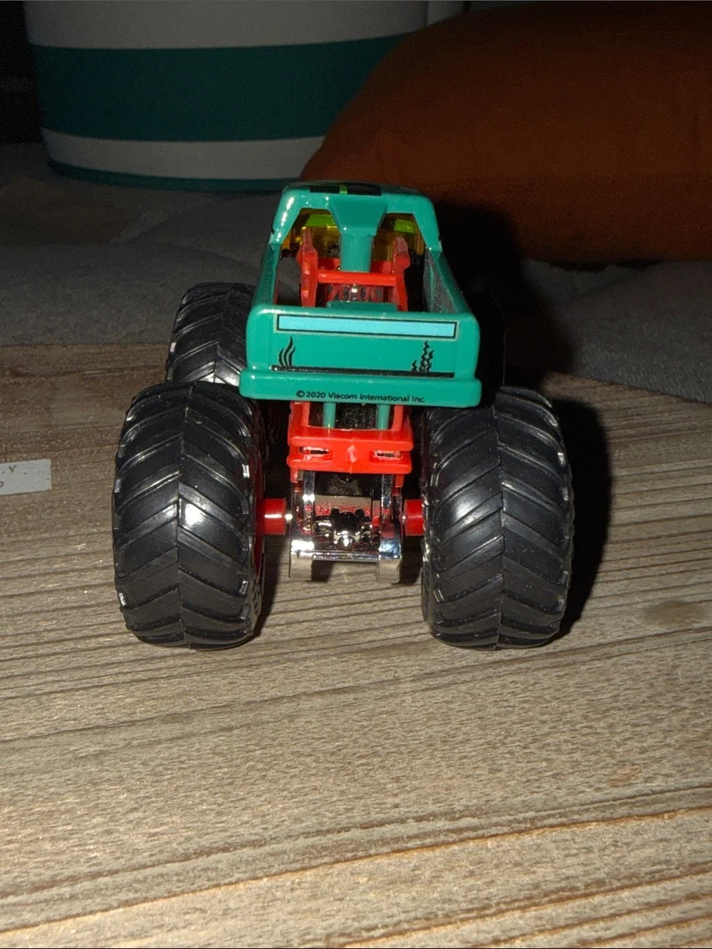 Hot Wheels Monster Truck Monster SpongeBob Squarepants-Plankton and Mr. Krabs
